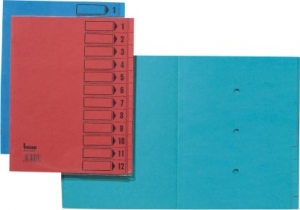 Kartonski organizer sa pregradama 1-12 Bene plava