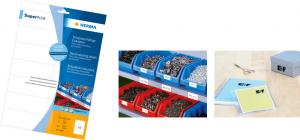 Etikete 66x33,8 A4/24 1/25 transparent 