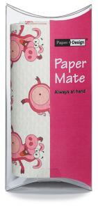 Papirne maramice u rolni sa motivima "Paper mate" 