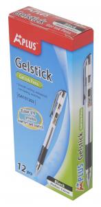 Gel roler 0,6 mm sa gumenim gripom GA108900 crna