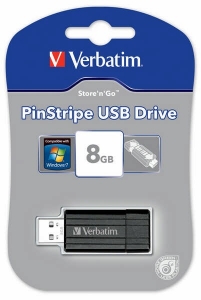 USB Flash memorija 8 GB Verbatim crna