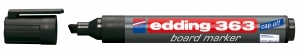 Marker za belu tablu 363 1-5mm, kosi vrh Edding crna