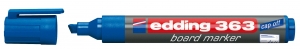 Marker za belu tablu 363 1-5mm, kosi vrh Edding plava