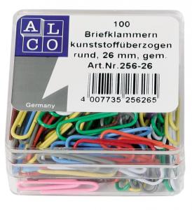 Spajalice u boji 26 mm 1/100 zaobljene 