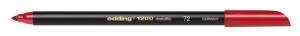 Flomasteri E-1200 1-3mm metalik Edding crvena