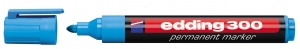 Marker permanent 300 1,5-3mm, zaobljeni Edding svetlo plava