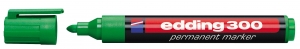 Marker permanent 300 1,5-3mm, zaobljeni Edding zelena
