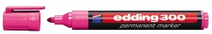 Marker permanent 300 1,5-3mm, zaobljeni Edding roze