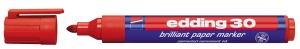 Pigmentni marker E-30 1,5-3mm Edding crvena