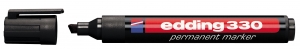 Marker permanent 330 1-5mm, kosi vrh Edding crna