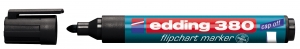 Flipchart marker 380 1,5-3mm, zaobljeni Edding crna