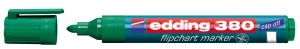Flipchart marker 380 1,5-3mm, zaobljeni Edding zelena
