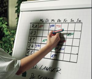 Flipchart marker 383 1-5mm, kosi vrh crvena