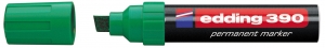 Marker permanent 390 4-12mm, deblji, kosi vrh Edding zelena