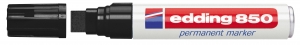 Marker permanent E-850 5-15mm, deblji, kosi vrh Edding crna