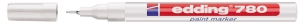 Paint marker E-780 0,8mm Edding bela
