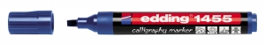 Permanent kaligrafski marker E-1455 1-5mm Edding plava