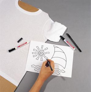 Vodootporni marker T-SHIRT E-4500 2-3mm bordo