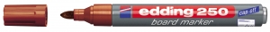 Marker za belu tablu 250 1,5-3mm, cap-off Edding braon