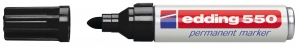 Marker permanent E-550 3-4mm Edding crna
