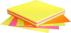 Samolepljivi blokčići 75x75, brilliant mix 4x25 
