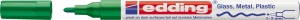 Paint marker E-751 1-2mm Edding zelena