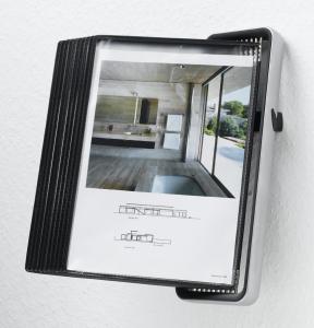 Stalak zidni lux sa 10 ramova A4 "Veo line" Tarifold-Djois 