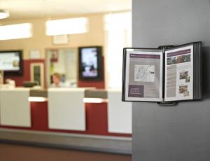 Stalak zidni lux sa 10 ramova A4 "Veo line" Tarifold-Djois 