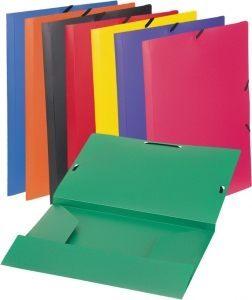 Fascikla PVC sa gumicom, 240 x 320 x 15 mm Viquel plava