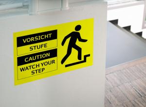 Etikete SIGNAL vodootporne,  210x297 A4 1/25 žuta 