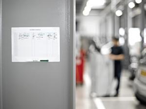 Magnetni otvoreni držač za papir A4 pak. 1/2, Tarifold - Djois 