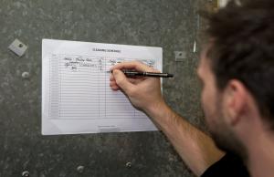 Magnetni otvoreni držač za papir A4 pak. 1/2, Tarifold - Djois 