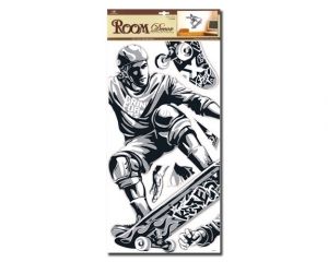 Zidna dekoracija 60x30 cm Scateboard StarPak
