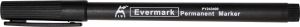 Permanent marker u slim kućištu PY243400, 1mm A Plus crna