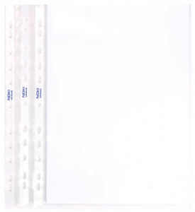 Folije &quot;U&quot; sa perforacijom crystal A4+ 1/100, 60my maxi size (238x300) Noki 