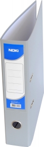 Registrator PVC normal 70mm, sa ojačanjem, A4 Noki siva