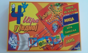 Društvena igra Četiri igre u jednoj