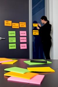 Post-it Super Sticky 203 x 152 mm, 4 boje x 45L  6845-SS EU 