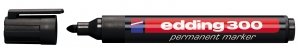 Marker permanent E-300 1,5-3mm, industrijsko pakovanje Edding crna