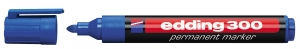 Marker permanent E-300 1,5-3mm, industrijsko pakovanje Edding plava