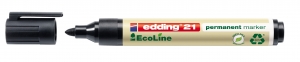 Marker permanent E-21 EcoLine 1,5-3mm, zaobljeni Edding crna