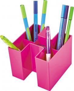 Stoni set BRAVO H standard, 5 odeljaka, uklopivi roze