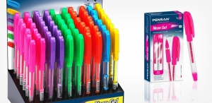 Gel olovka neon 