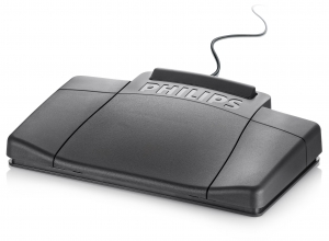 USB nožna pedala ACC2330 sa 4 funkcije za lakšu transkripciju Philips