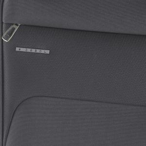 Kofer mali (kabinski) 38x55x20 cm  polyester 31l-2,6 kg Zambia siva