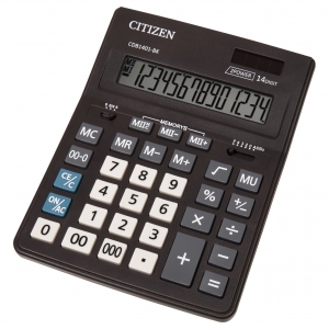 Stoni poslovni kalkulator Citizen CDB-1401-BK, 14 cifara 