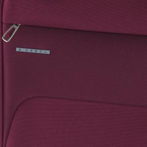 Kofer mali (kabinski) 38x55x20 cm  polyester 31l-2,6 kg Zambia crvena