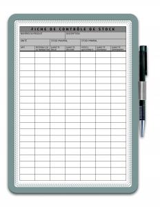 Samolepljivi otvoreni ram za papir A4, magnetno zatvaranje, Tarifold - Djois srebrna