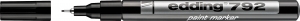 Paint marker E-792 0,8mm Edding crna