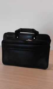 Notebook torba &quot;16&quot; kožna crna
